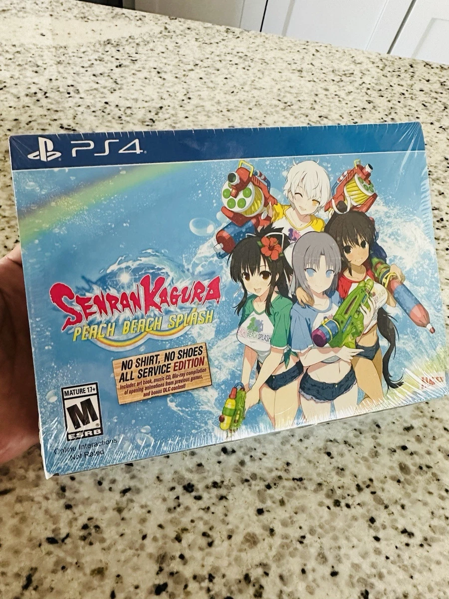 Sony PlayStation 4 Senran Kagura: Peach Beach Splash Video Games