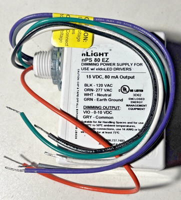 ACUITY CONTROLS NPS 80 EZ NLIGHT DIMMING POWER SUPPLY ELDOLED 226KYR