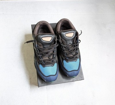 Adidas Raf Simons Ozweego 2 Men 10.5 Blue Black Athletic Shoes