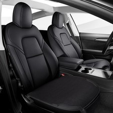 Cuscino Sedile Auto Universale 51x50cm Coprisedile Anteriore Comfort Ergonomico - Miniatura 5