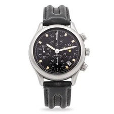 Minerva Official Chronometer Stainless Steel Chronograph Automatic Watch A241