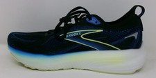 Brooks Men's Glycerin 22 Running Shoes, Black/Cobalt/Neo Yellow, US 10D - Used