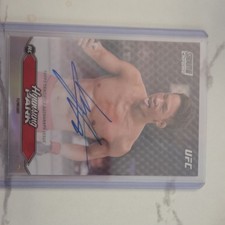 2025 Topps Stadium Club UFC - Chrome Autographs Hyunsung Park #CAS-HSP (AU, RC)