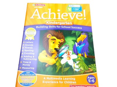 Kindergarten Building Skills For School Success By The Learning Company 1363crt8