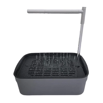 Vogel automatische Badewanne Papageien Duschbox mit fließendem Wasser USB -Dien - Bild 1 von 4