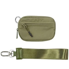 The Iris' Wallet 2nd Gen, 6×3.6"" The Iris Pouch Wristlet, Zippered Card green