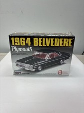 New Sealed Lindberg 1964 Plymouth Belvedere Model Detailed Chassis Chrome Parts