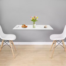 80x40cm white Wall-mounted Folding Table suitable for multiple scenarios