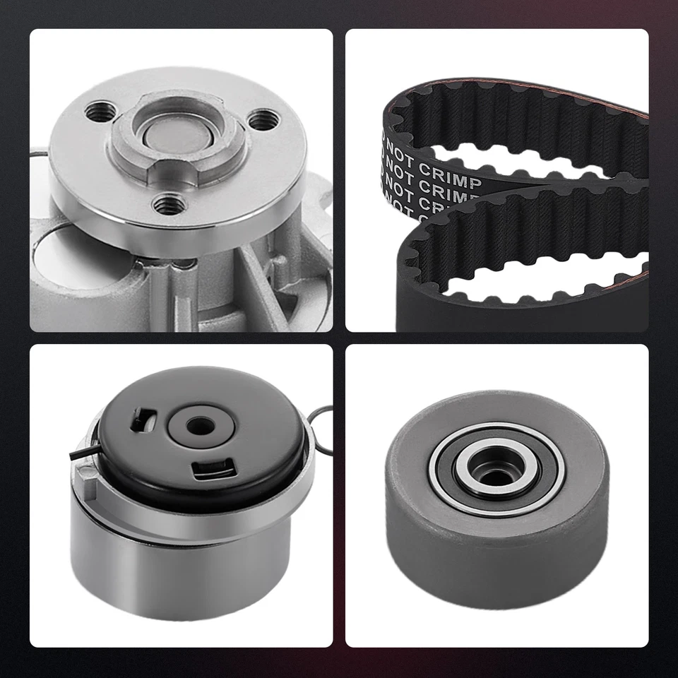 OEM Timing Belt Kit w/Water Pump Tensioning Wheel For Chevy Aveo 2009-2011 1.6L Foto 3 de 4