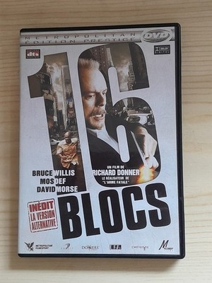 DVD 16 Blocks mit Bruce Willis, David Morse - Regie Richard Donner