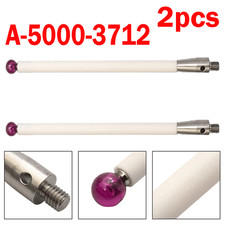 2pcs A-5000-3712 For Renishaw CMM Probe Stylus 100mm/Ceramic Stem 6mm Ball Tip 