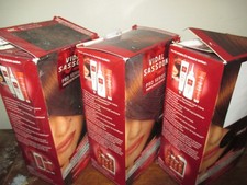 3x Open box* Vidal Sassoon Permanent Color 1 ...