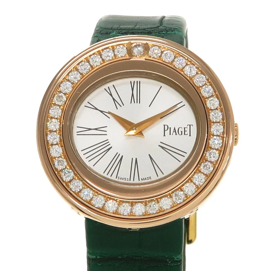 Piaget — Piaget Possession P10402 Pink Gold Quartz Unisex Wristwatch #SNW179