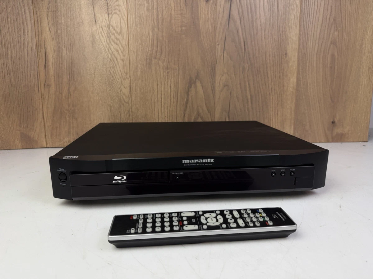 Marantz BD7003 Blu-ray Player schwarz, Blu-ray/DVD, mit Fernbedienung - Sehr gut