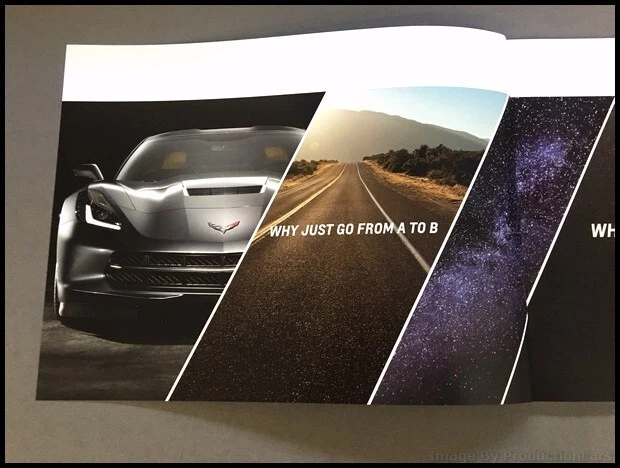 2014 Chevrolet Corvette Stingray 44-page Car Sales Brochure Catalog Paint SET Foto 3 de 4