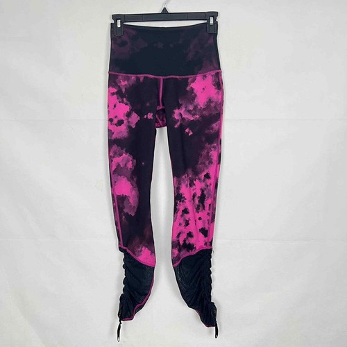 Pink Tie Dye Yoga Pants