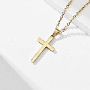 Authentic The Golden Radiance Faith Cross Pendant