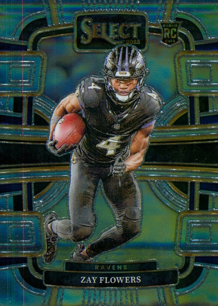 2023 Panini Select - Concourse #8 Zay Flowers (RC)
