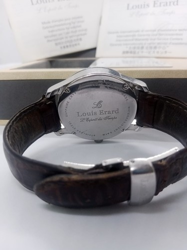 Louis Erard watch, very rare, automatic, with leather strap - Picture 14 of 17