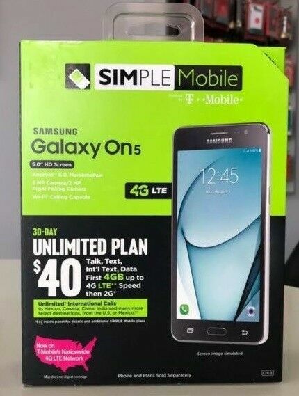 samsung galaxy on5 4g lte