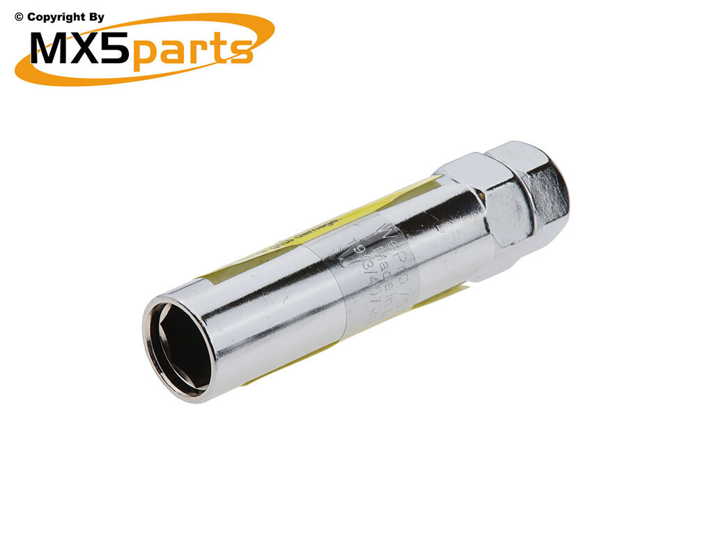 MX5 Chrome Locking Wheel Nuts Set 20 Piece + Key All Mazda MX-5 Models ...