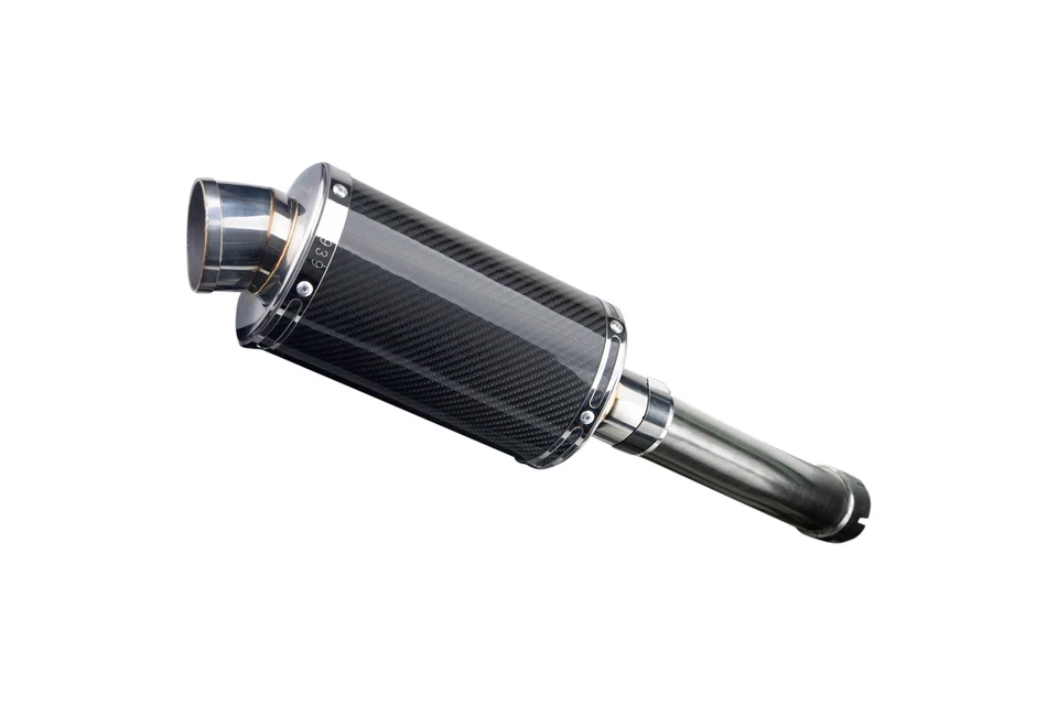 Kit de silenciador de escape de carbono oval BMW S1000RR 2015-2016 9" - Imagem 2 de 4