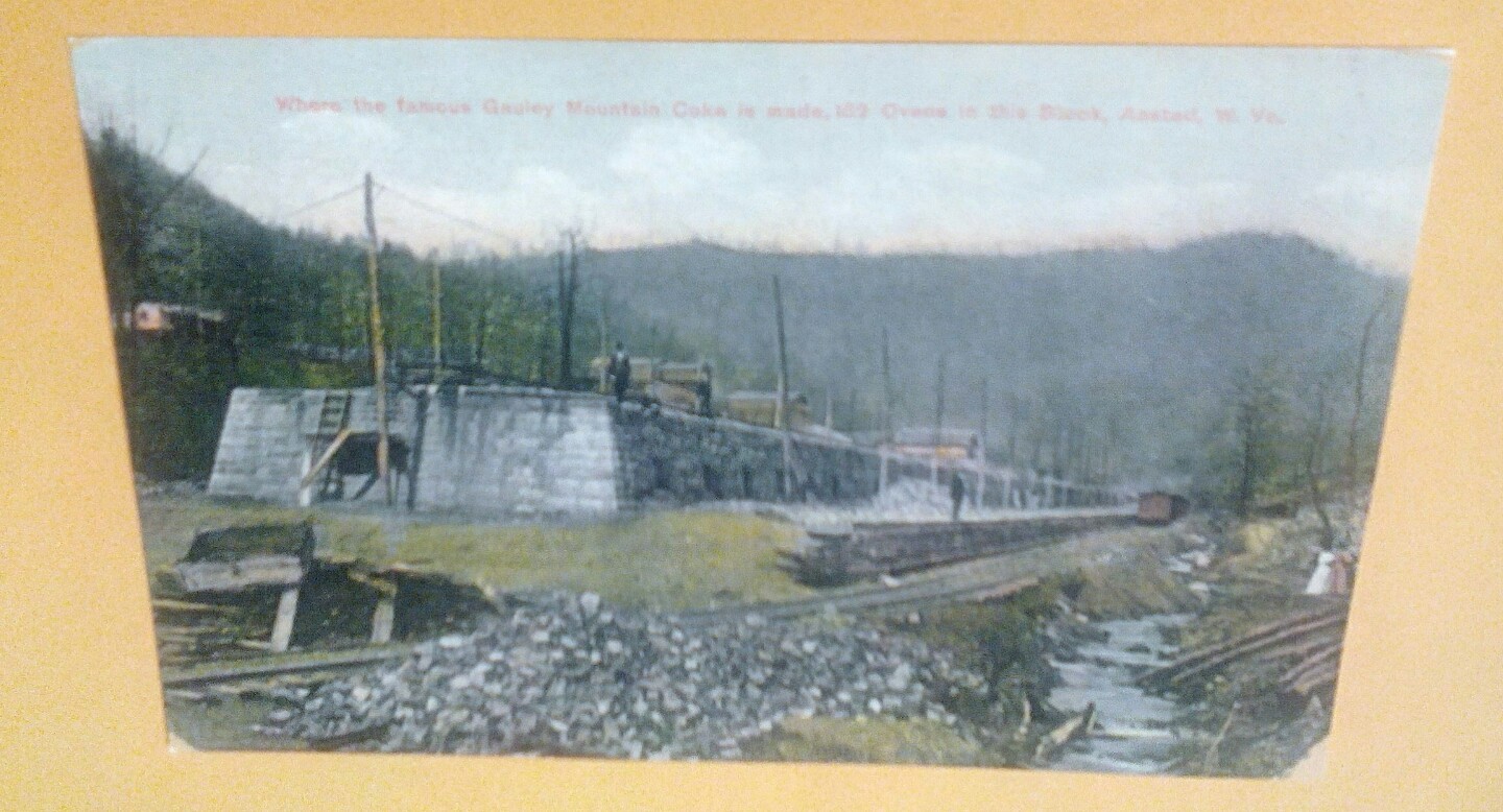 Early Gauley Mountain Coal Co Mine, 152 Coke Ovens Block Ansted WV. NEW