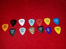 Eric Clapton Set of 13 Signature Guitar Picks Rainbow No Reason To Cry Cream