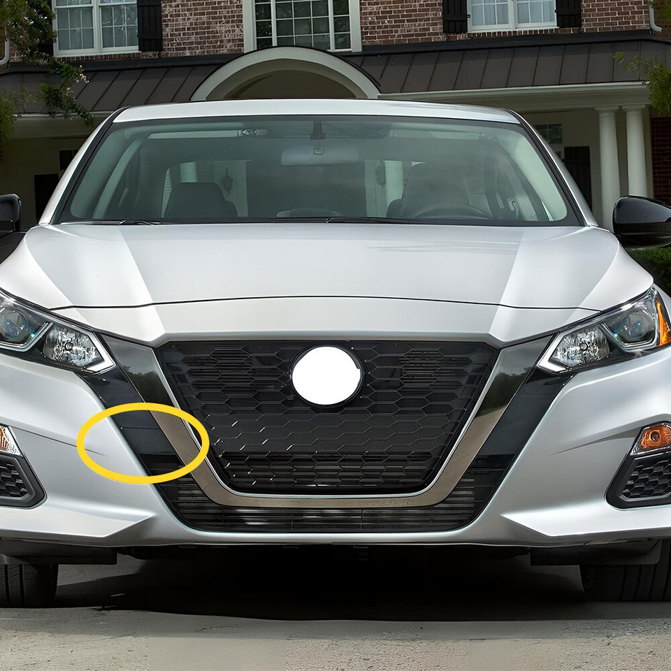 Front Bumper Tow Grille Hook Cover For Nissan Altima Black 20192020