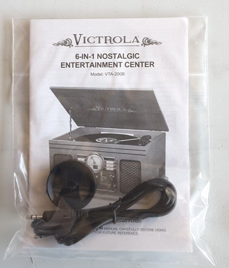 Victrola Nostalgic Classic ITVS200B 6 in 1 Turntable Mahogany Record