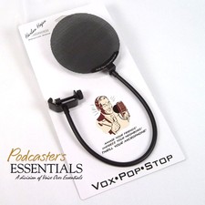 Podcasters / Voice Over Essentials Vox Pop Stop Microphone Pop Filter