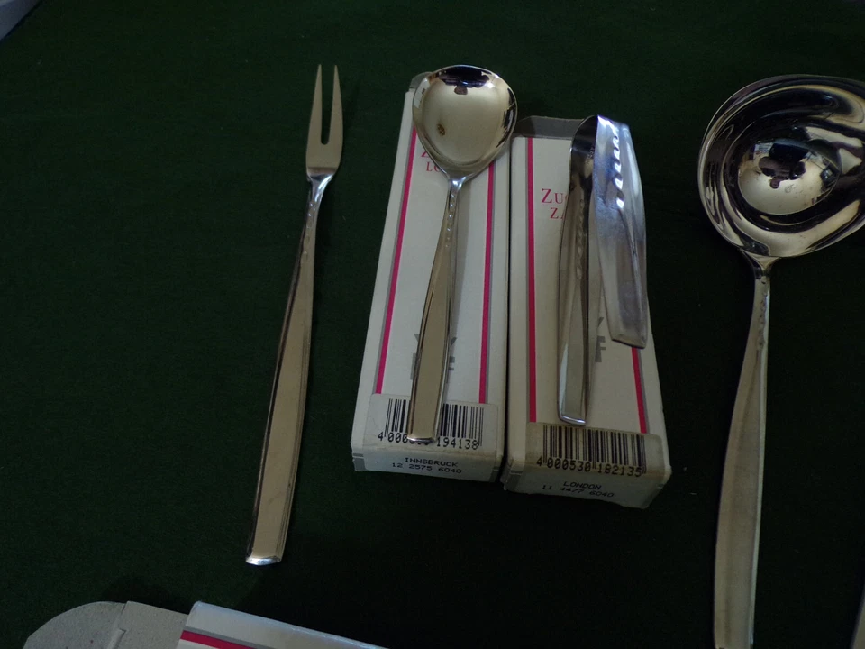 WMF Modell LONDON Satz 10 Vorleger Vorlegeteile in Cromargan TOP ! - Bild 2 von 4