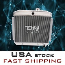 Fits 1955-1957 Chevrolet Bel Air Base Convertible 2-door 3.8l 3row Alum Radiator Fits 1955-1957 Chevrolet Bel Air Base Convertible 2-door 3.8l 3row Alum Radiator