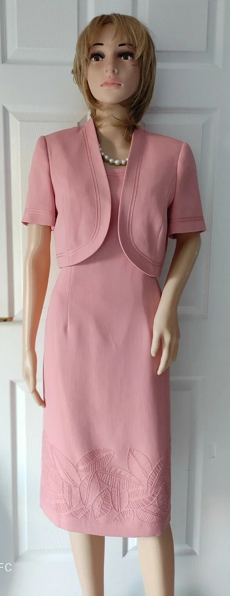 Jacques Vert Two Piece Set Dress Size 10UK RRP £169And Bolero Size 10UK RRP  £139 | eBay