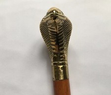 CANNE Poignée TÊTE DE COBRA