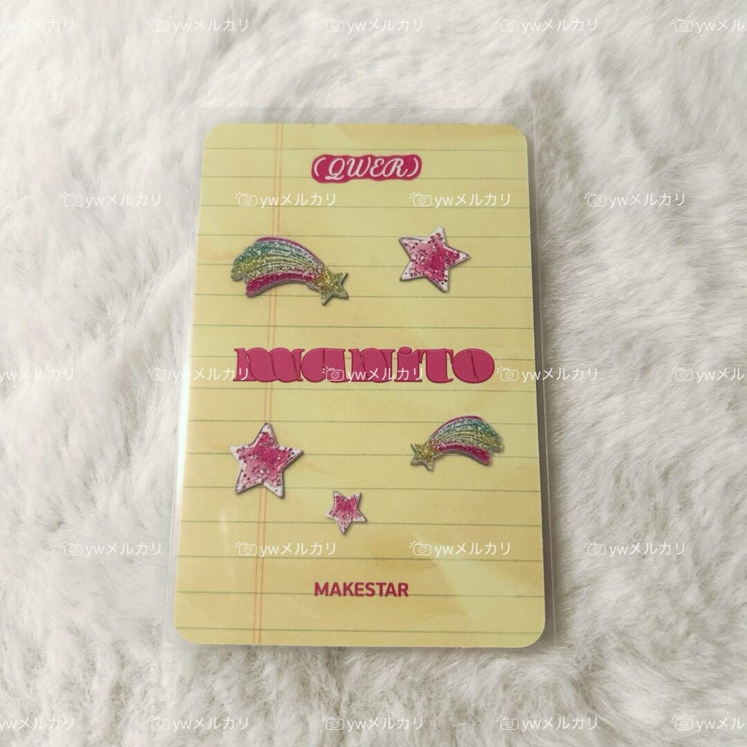 qwer 1st Mini Album MANITO Hina Photocard video call signing