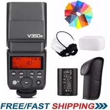 Godox V350S 2.4G TTL Li-ion Camera Flash 1/8000s Wireless Transmission For Sony