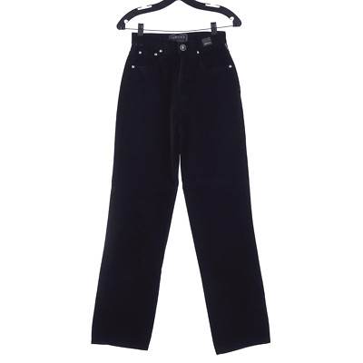 Versace Jeans Couture schwarze Baumwolljeans UK-Größe 8