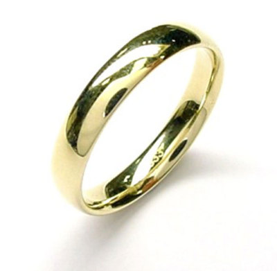 Damen Herren Ring echt Gold 333 16 17 18 19 20 21 22 mm