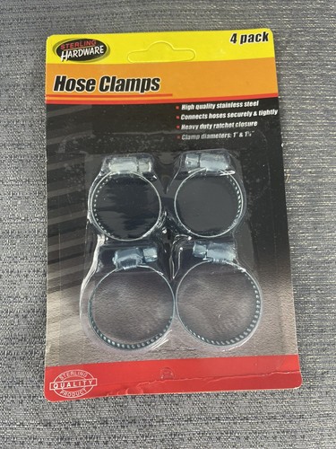 NEW Sterling ML019 4-PC Hose Clamps Size 3:2x1 2X1-1/4" *FREE SHIPPING* - Bild 11 von 15