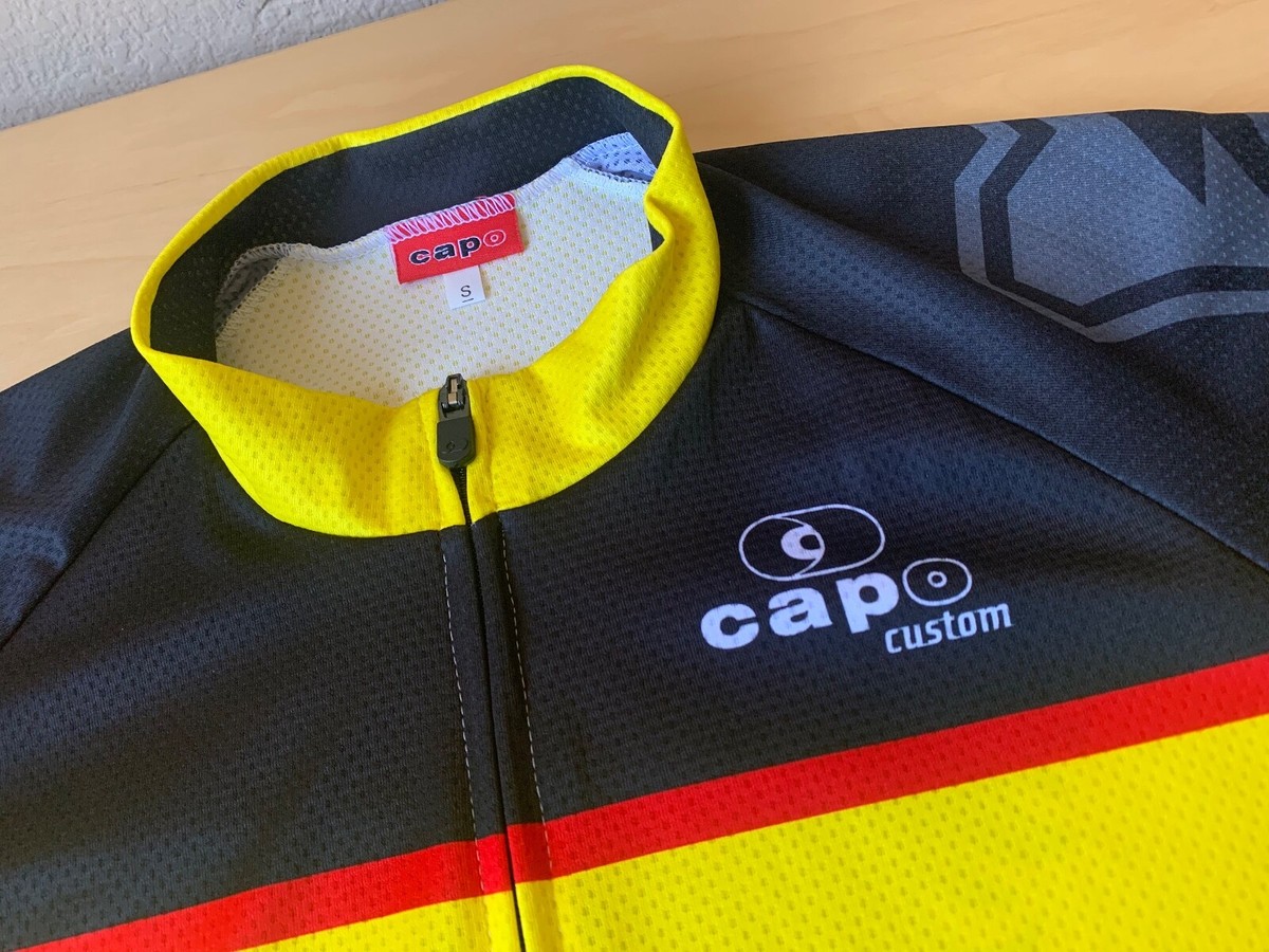 NEW! Mash SF Cycling Jersey Capo Califlandrien Mens S Kit frame