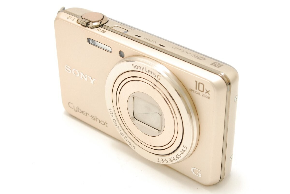 SONY Cyber-shot DSC-WX220 Digital Camera Compact Gold Japanese