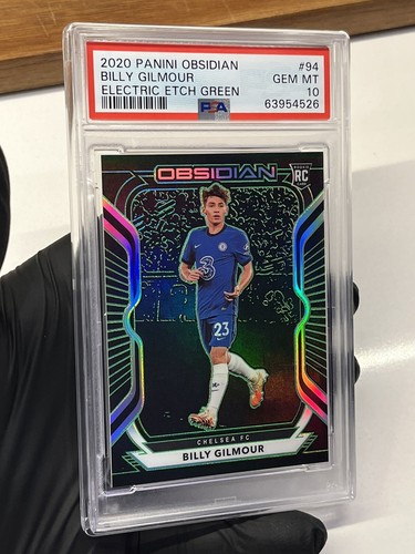 Billy Gilmour [Green] #94 2020 Panini Obsidian card