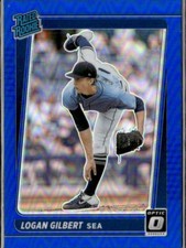 2021 Panini Donruss Optic /75 Logan Gilbert Seattle Mariners #141