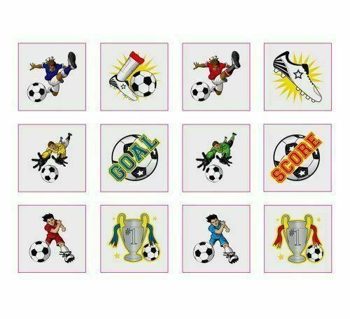 48 TEMPORARY TATTOOS Kids Childrens Girls Boys Novelty Party Loot Bag Fillers - Picture 14 of 32