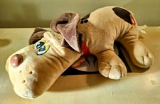 POUND PUPPIES BROWN HOUND DOG STUFFED ANIMAL PLUSH 18" BASIC FUN 2019