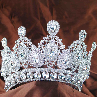 Wedding Bridal Tiara Crown Crystal Rhinestone Princess  display picture 1