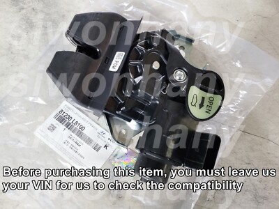 OEM Power Trunk Lid Power Latch For Hyundai Azera Grandeur GN7