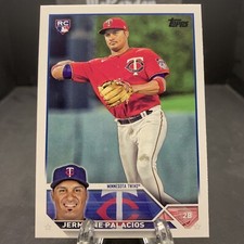 2023 Topps Series 1 Jermaine Palacios #56 Rookie RC Minnesota Twins