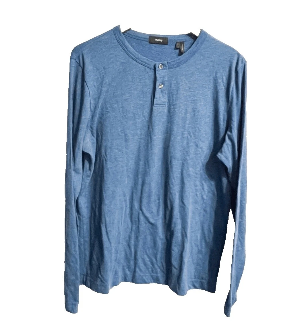 Theory Henley Casual Button-Down Shirts for Men